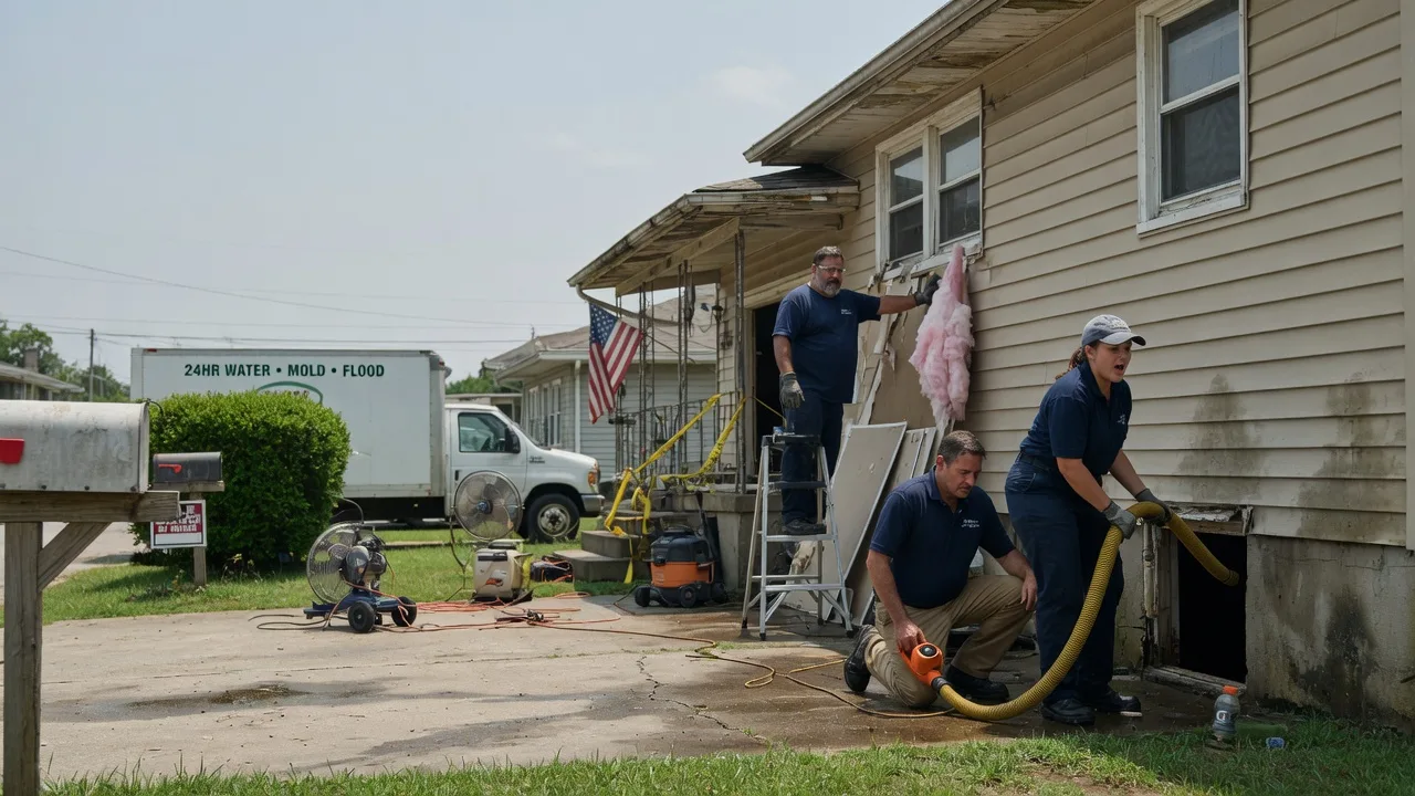 Water Damage Repair in Dublin, NC near me